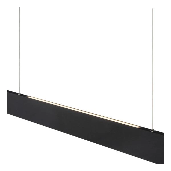 Lucide RAYA LED - Suspension - LED Dim. - 1x36W 2700K - Noir - détail 1